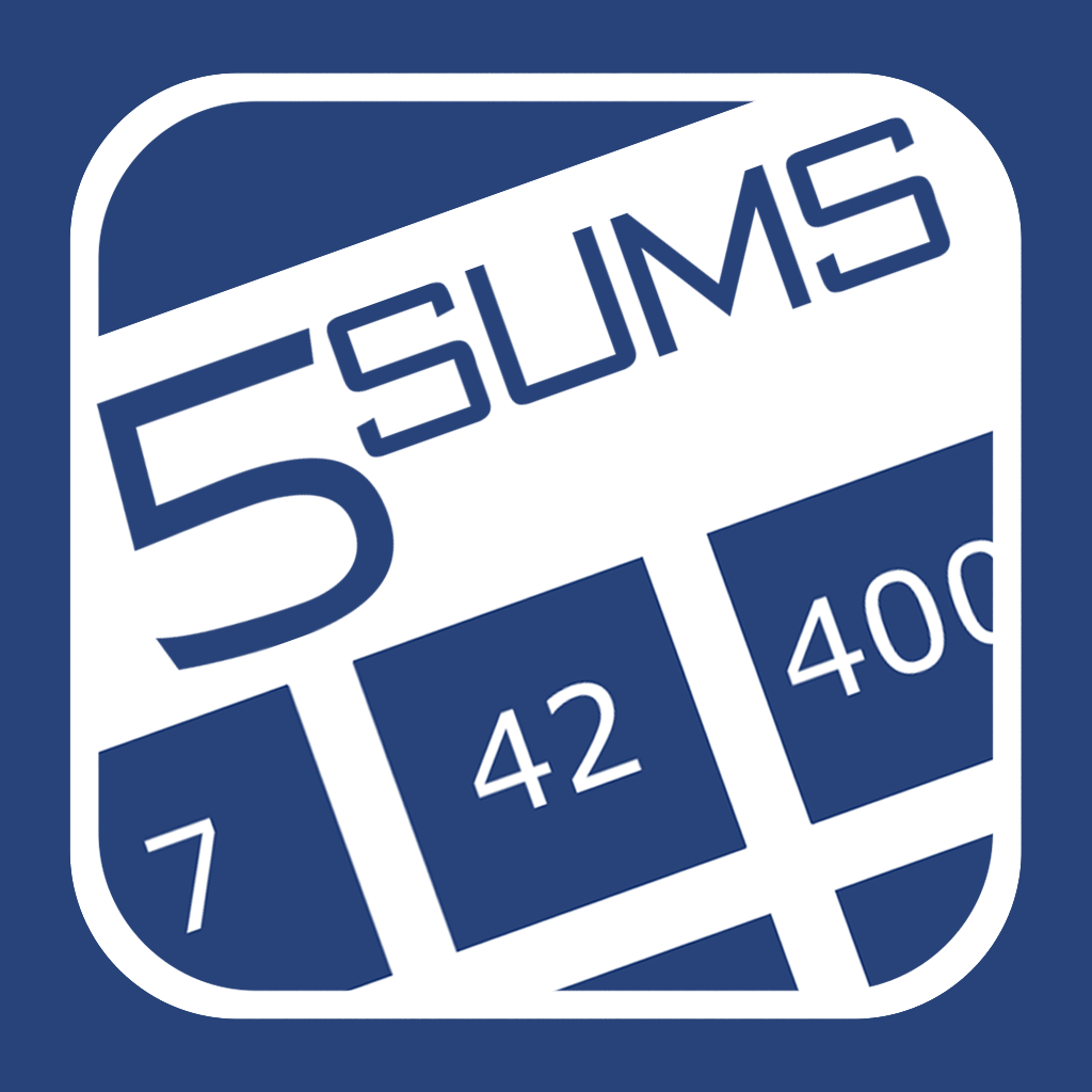 5 Sums for iPad icon