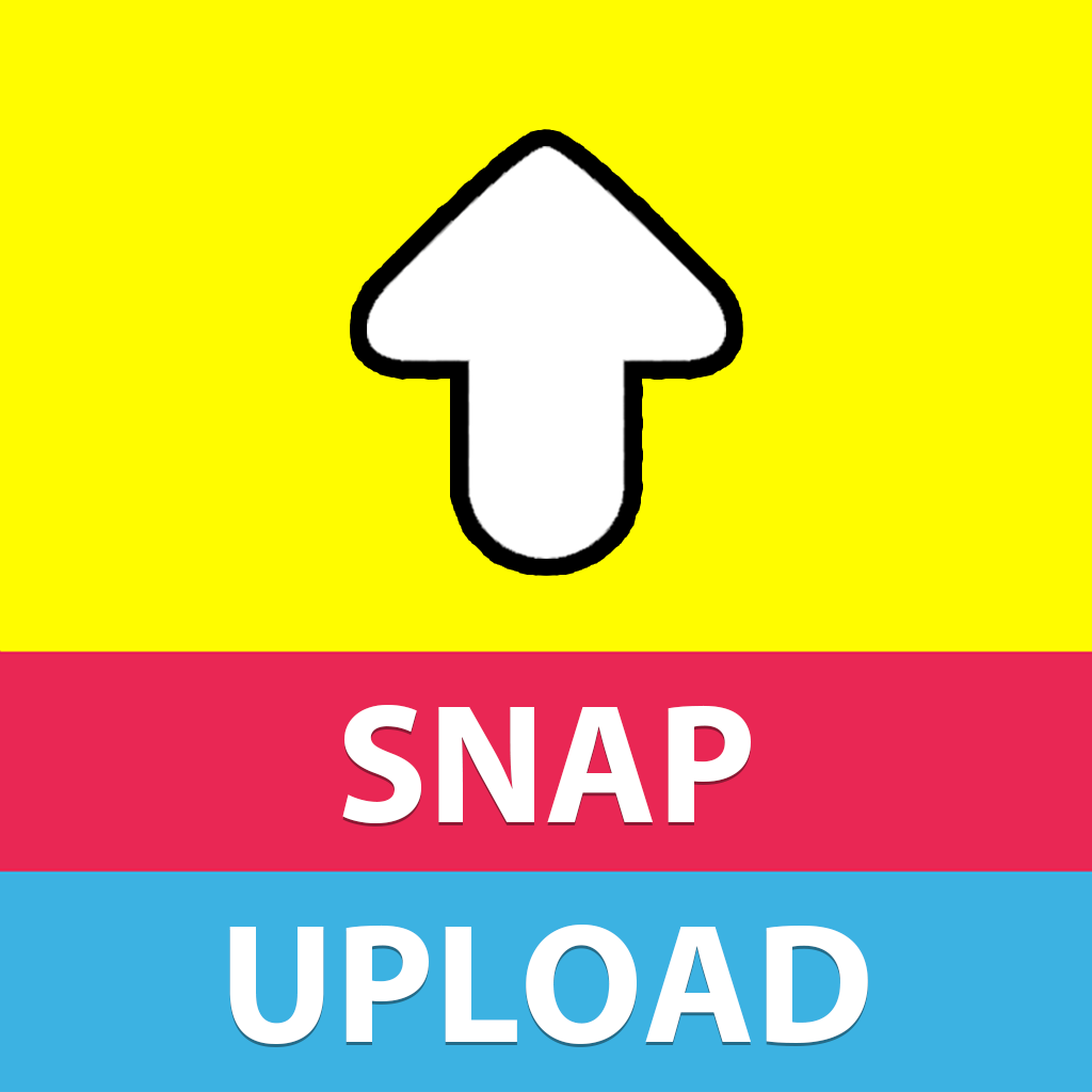 Snap Upload - Send photos & videos from your camera roll to snapchat! icon