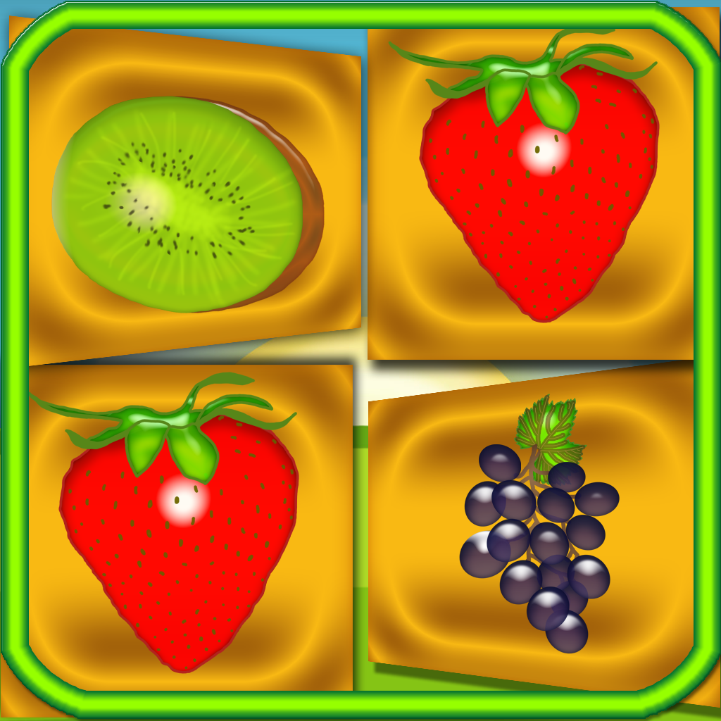Memory Flash Cards - Fruits Learning Game HD