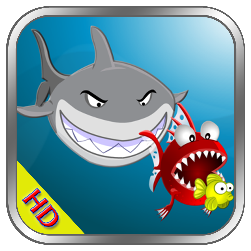 Hungry Shark - Super Eatfish in deep blue water