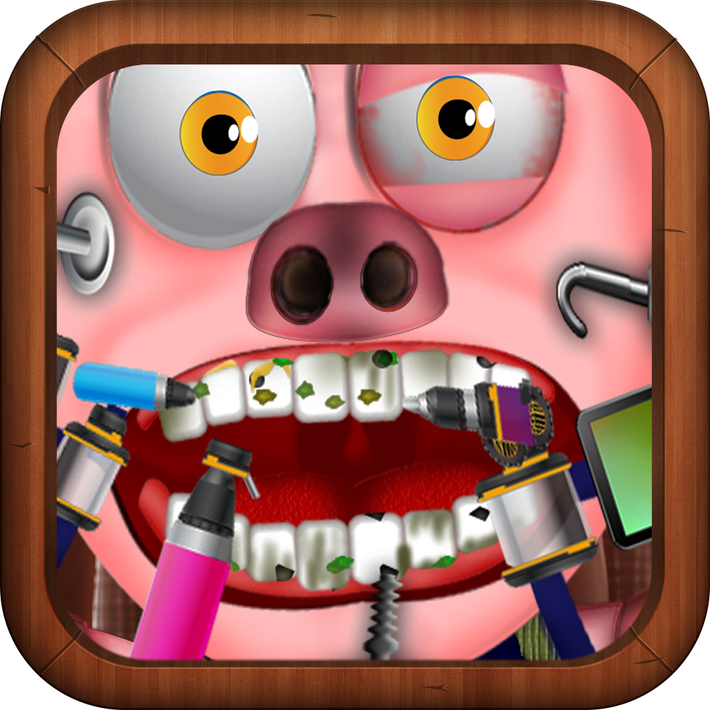 Dentist Game: Pigs Edition