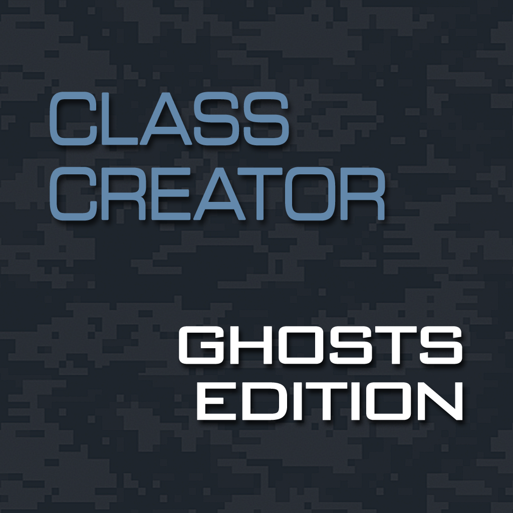 Class Creator - Ghosts Edition (Unofficial Multiplayer Class Guide and Editor Utility App)