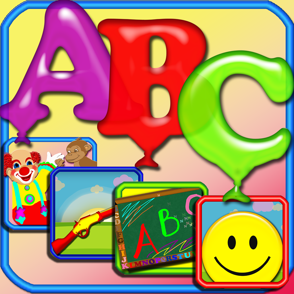 ABC Fun All In One - Educational Alphabet Balloons Learning Games icon