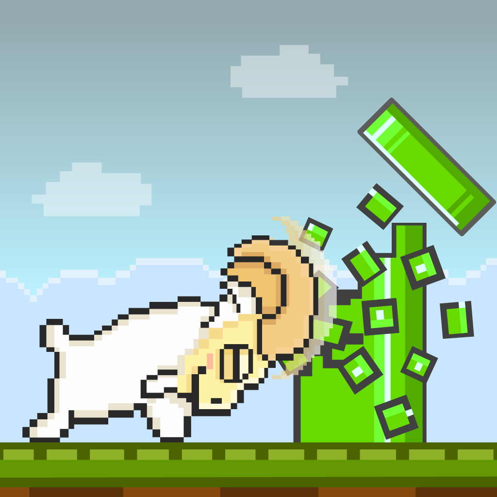 Tiny Goat FREE GAME - Quick Old-School 8-bit Pixel Retro Art Games