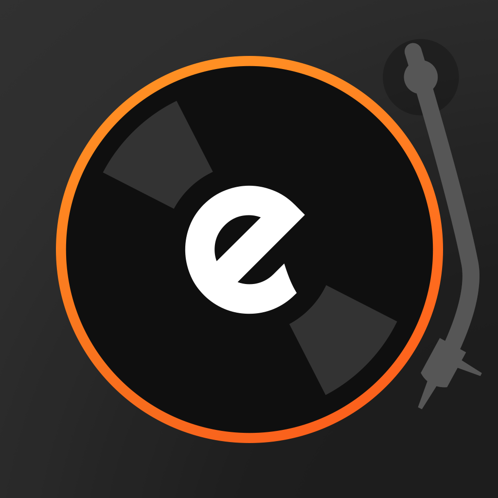 edjing DJ Mix Premium Edition - mixer console studio for iPhone and iPad icon