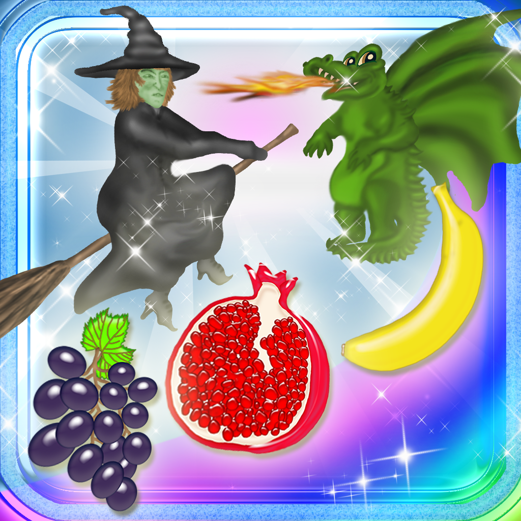 123 Learn Fruits Magical Kingdom - Jumping Fruits Learning Experience Food Game