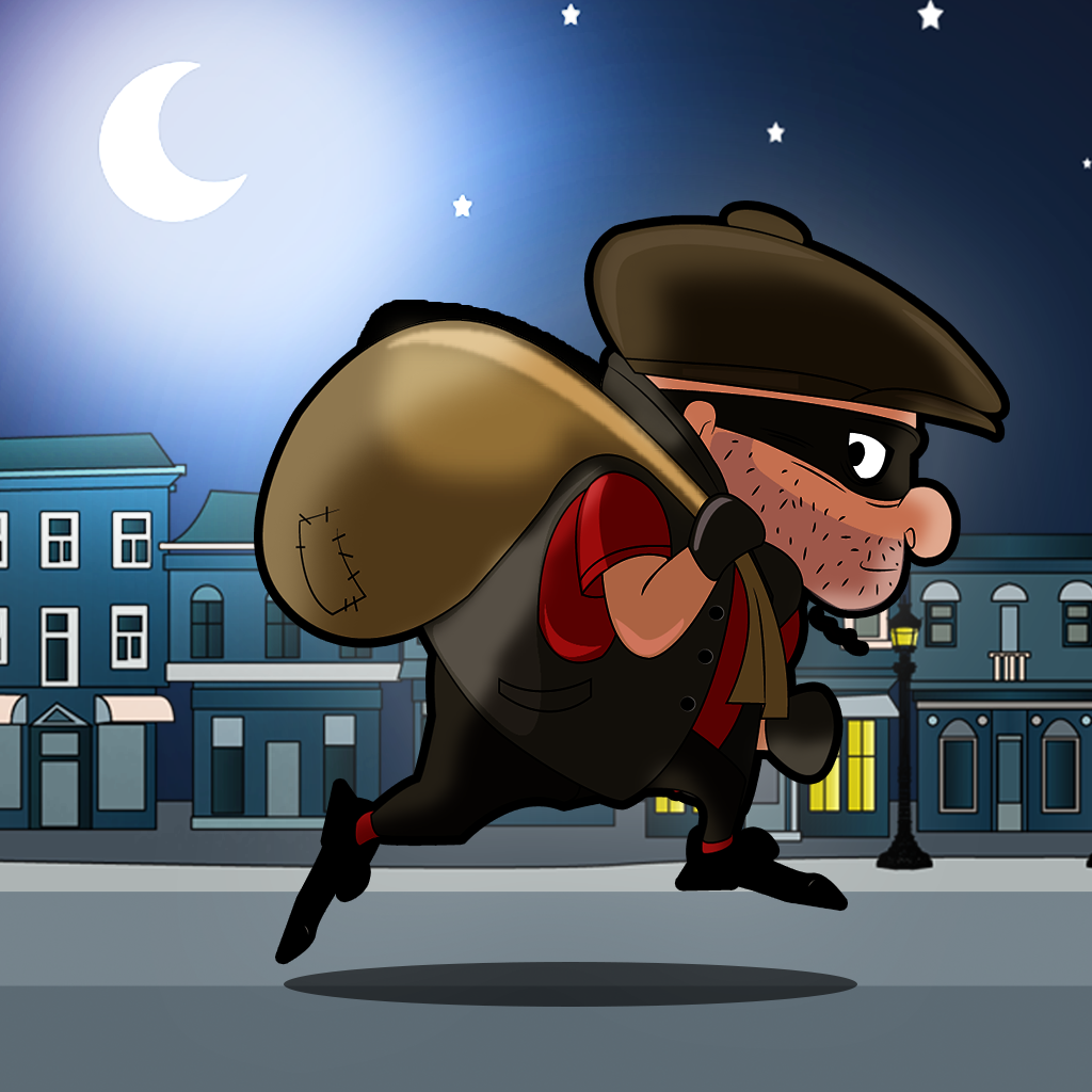 A Gangster City Street Chase FREE - The Gangsta Thief Run from Police Game