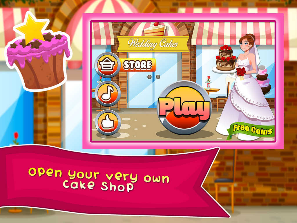 App Shopper: Wedding Cake Salon Dash - my sweet food maker ...