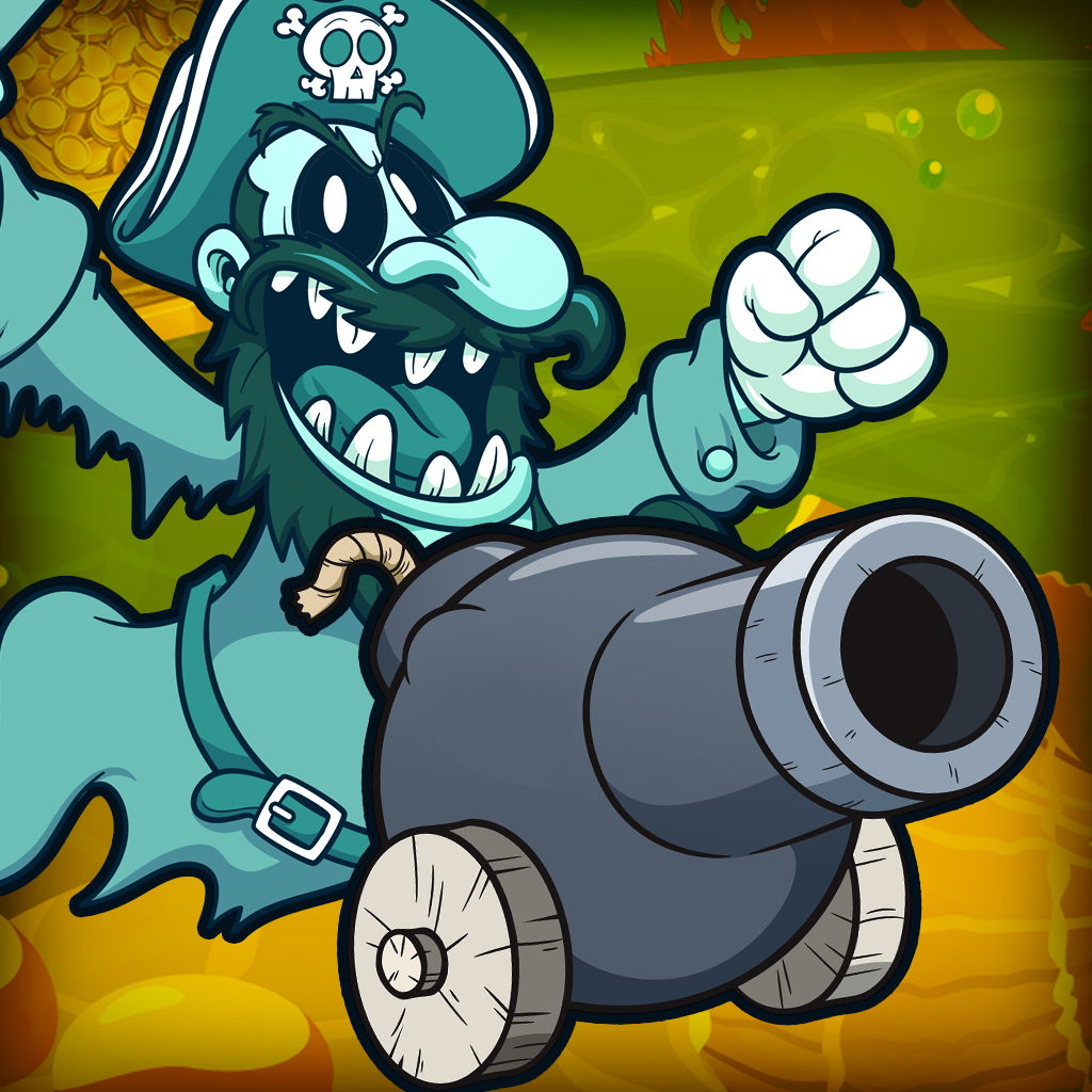 A Ghost Pirate Fish Arcade FREE - The Haunted Under-Water Fishing Game icon