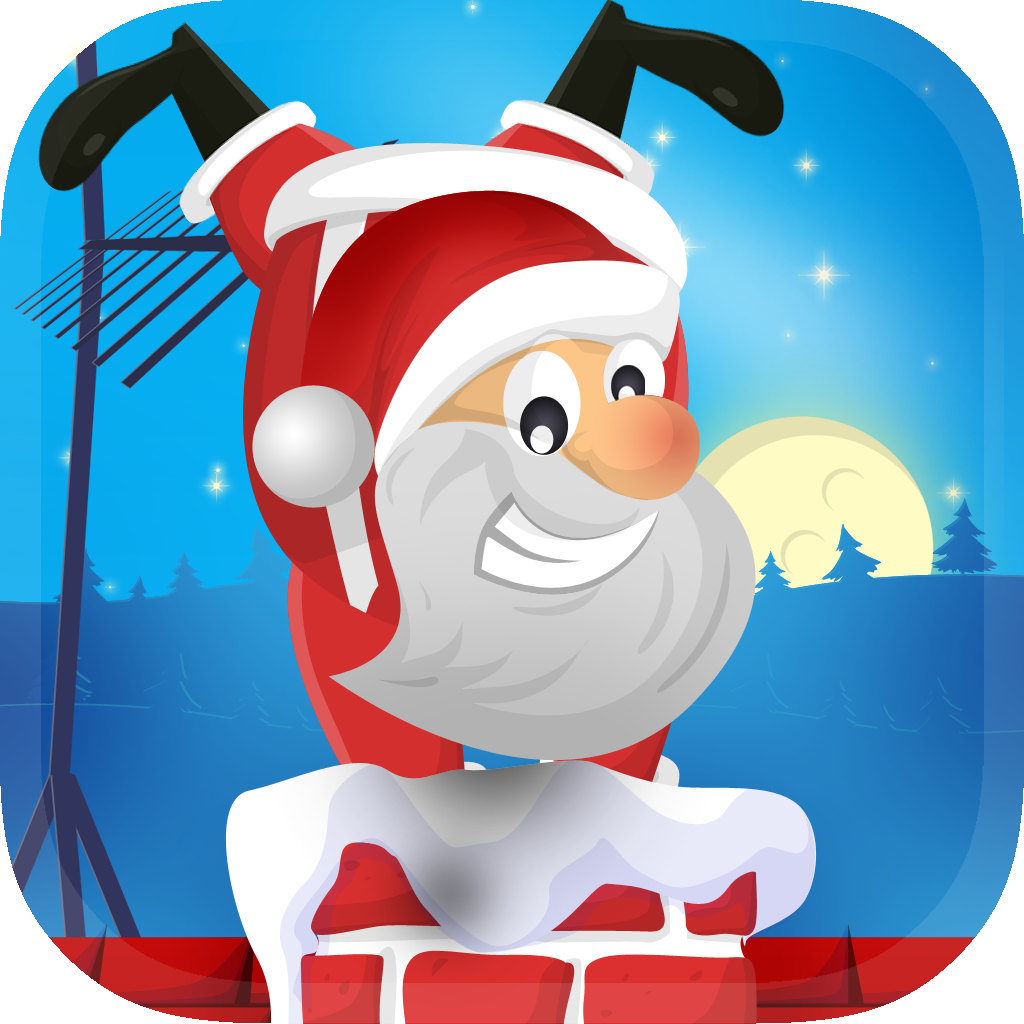 Santa's Chimney Dive - Free Christmas Stunt Diving Game!
