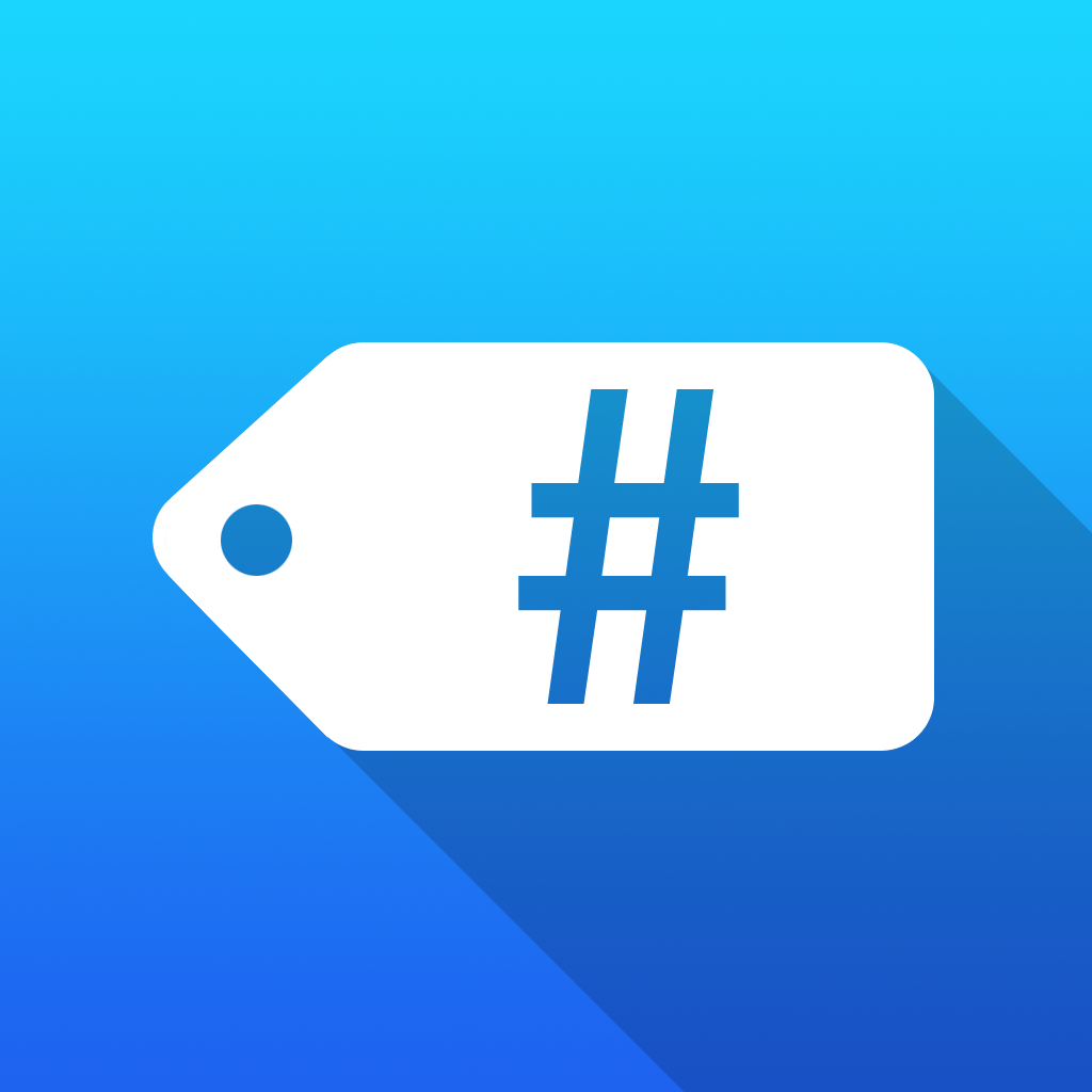 HashKeys - hashtag keyboard for Instagram, Vine and Twitter icon