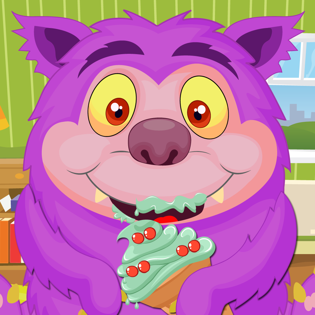 A Monster Pet Hotel Party FREE - The Birthday Friends Story Game icon