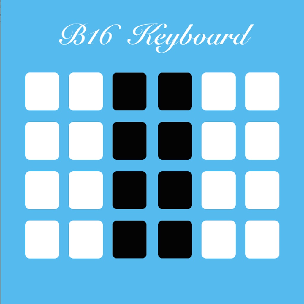 B16 Keyboard icon