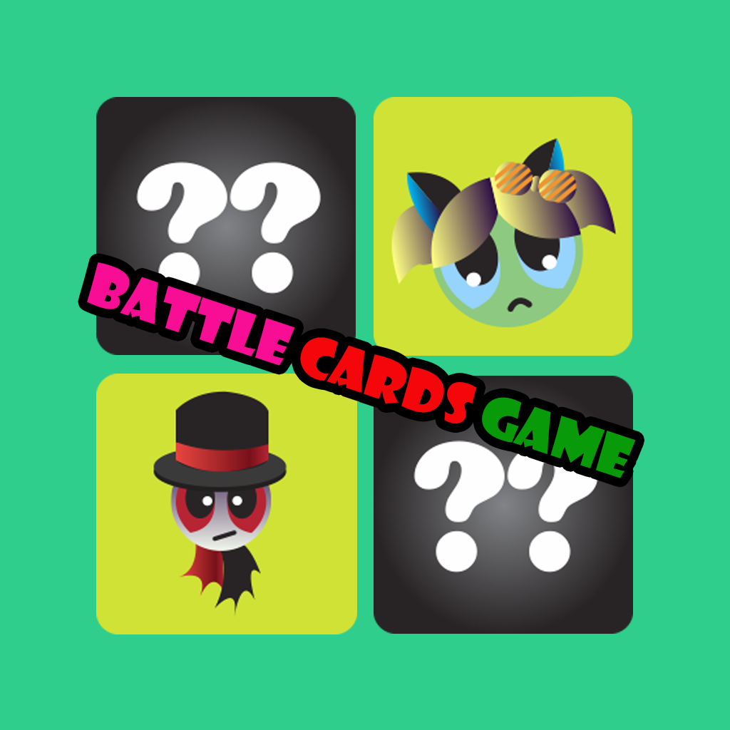 Matching Game for The Powerpuff Girls - Battle Cards version