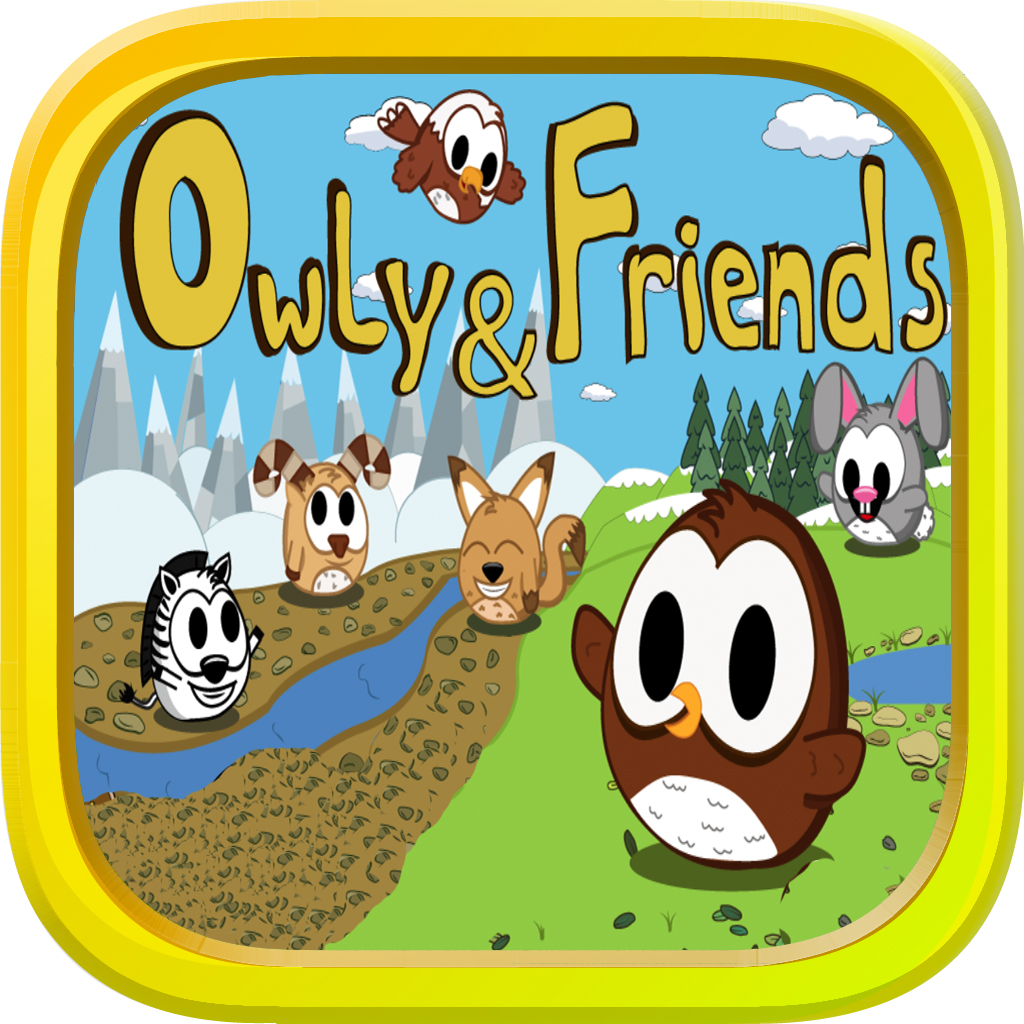 Owly and Friends Jump Game for Kids and Adults icon