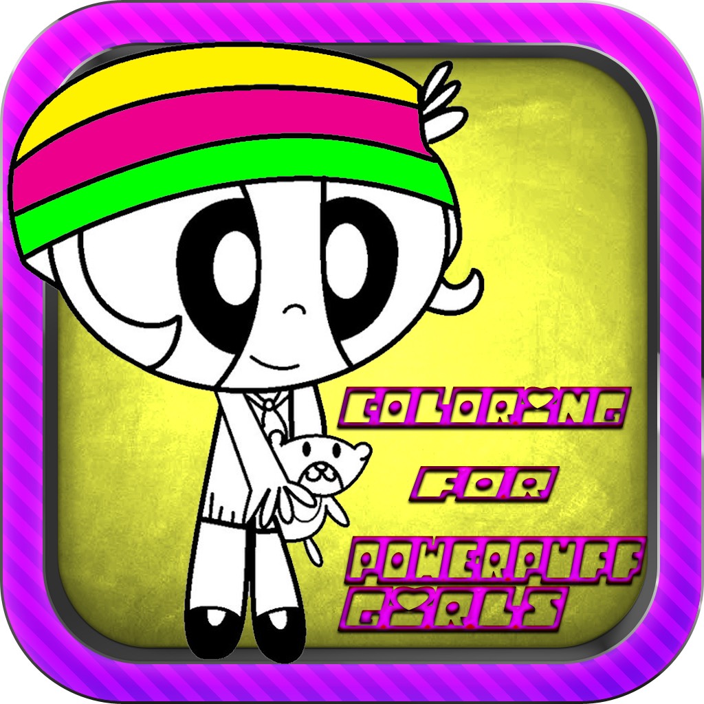 Color Book for PowerPuff Girls (Unofficial Free Version) icon