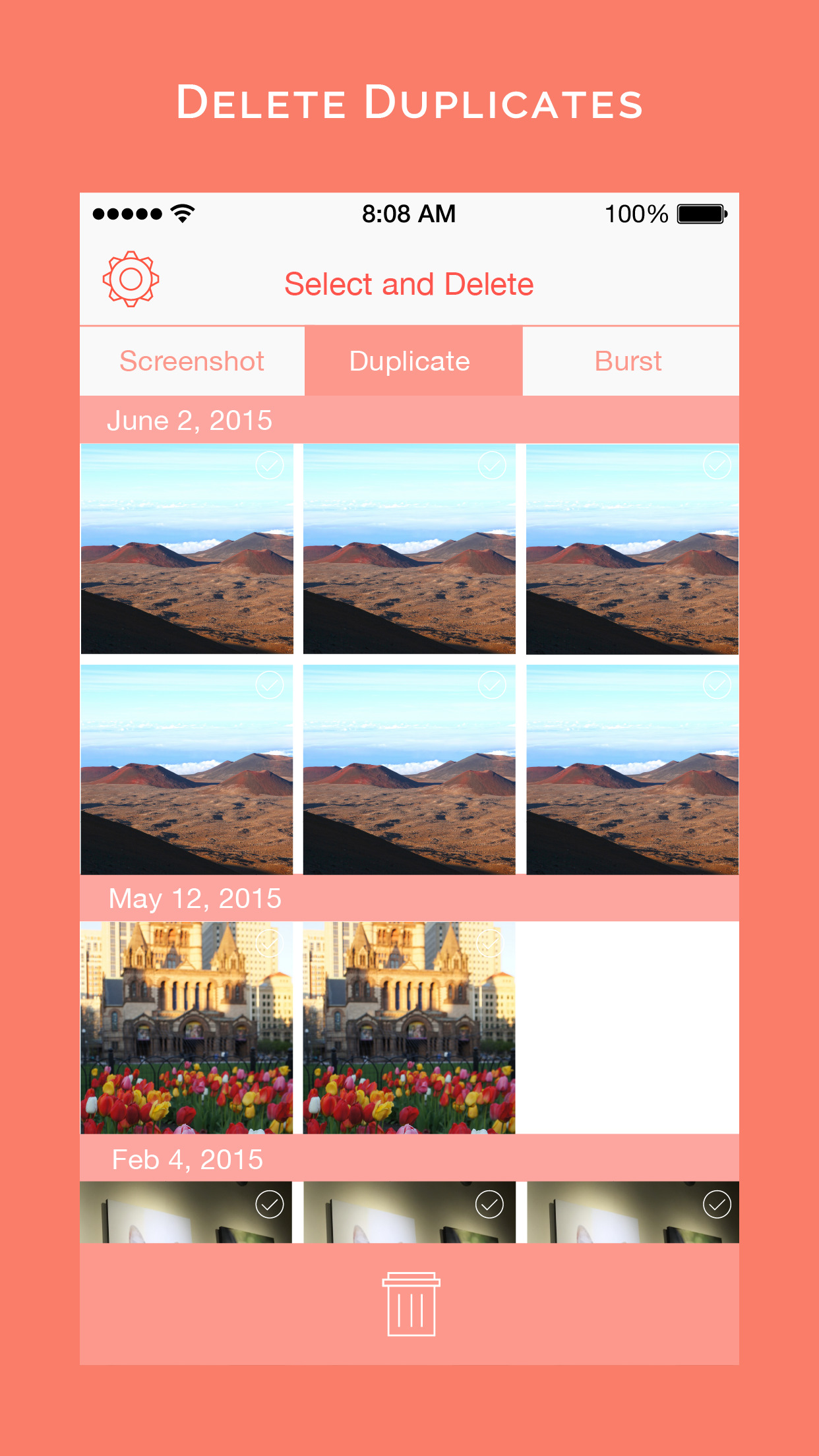 Sweep -  Clean screenshots and Delete duplicate photos easily, save your space