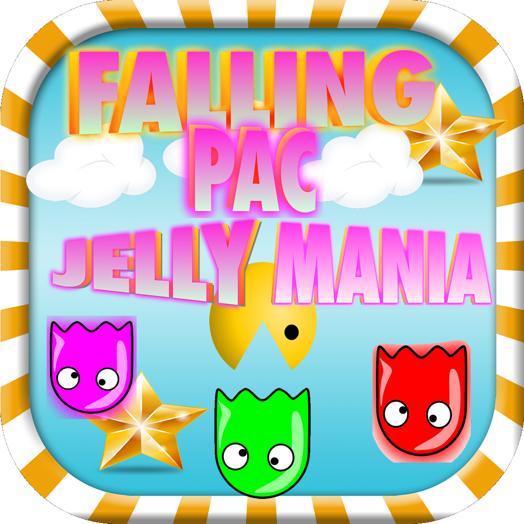 Falling Jelly Pac Mania - The Adventure Falling Of The Hungry Classic Pac Jelly Man icon