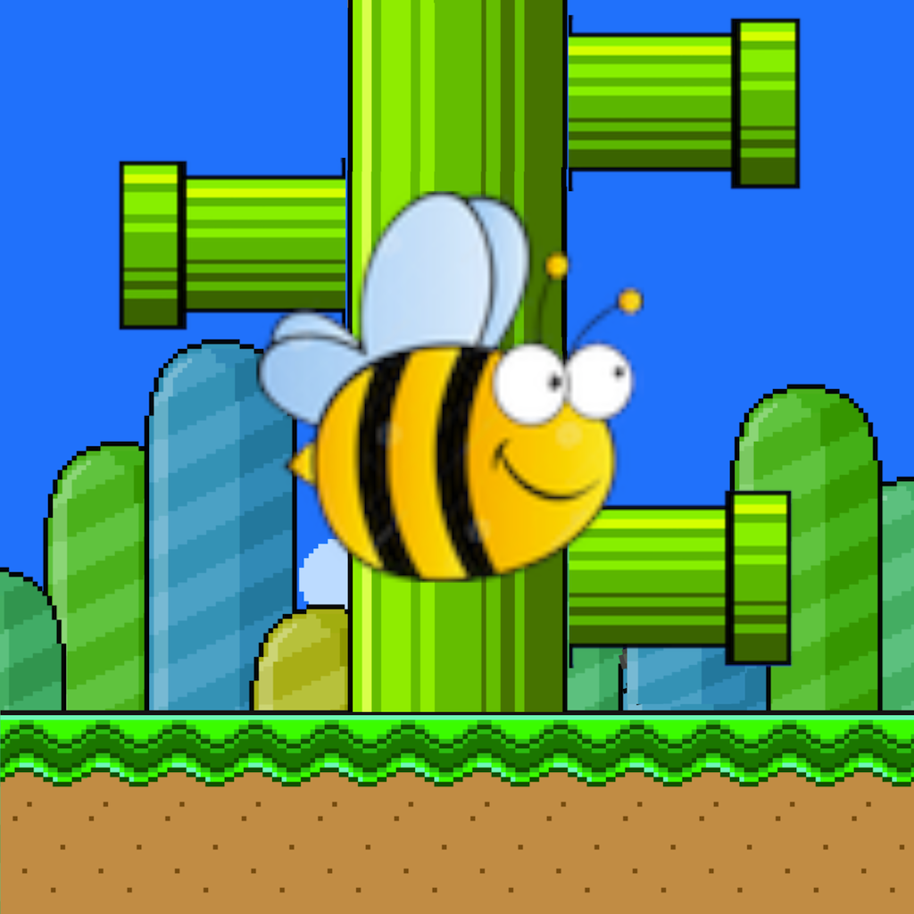 Timber Swing Bee: Chop The Wooden Pipe and Avoid Branches to Survive