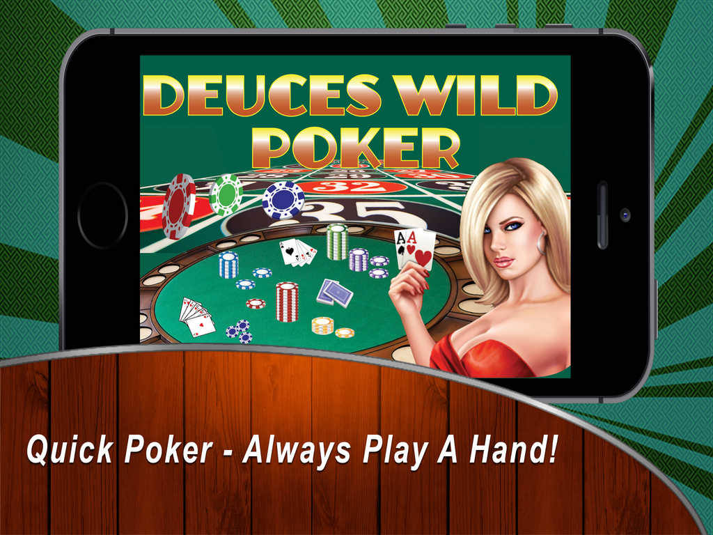 deuces wild video poker training