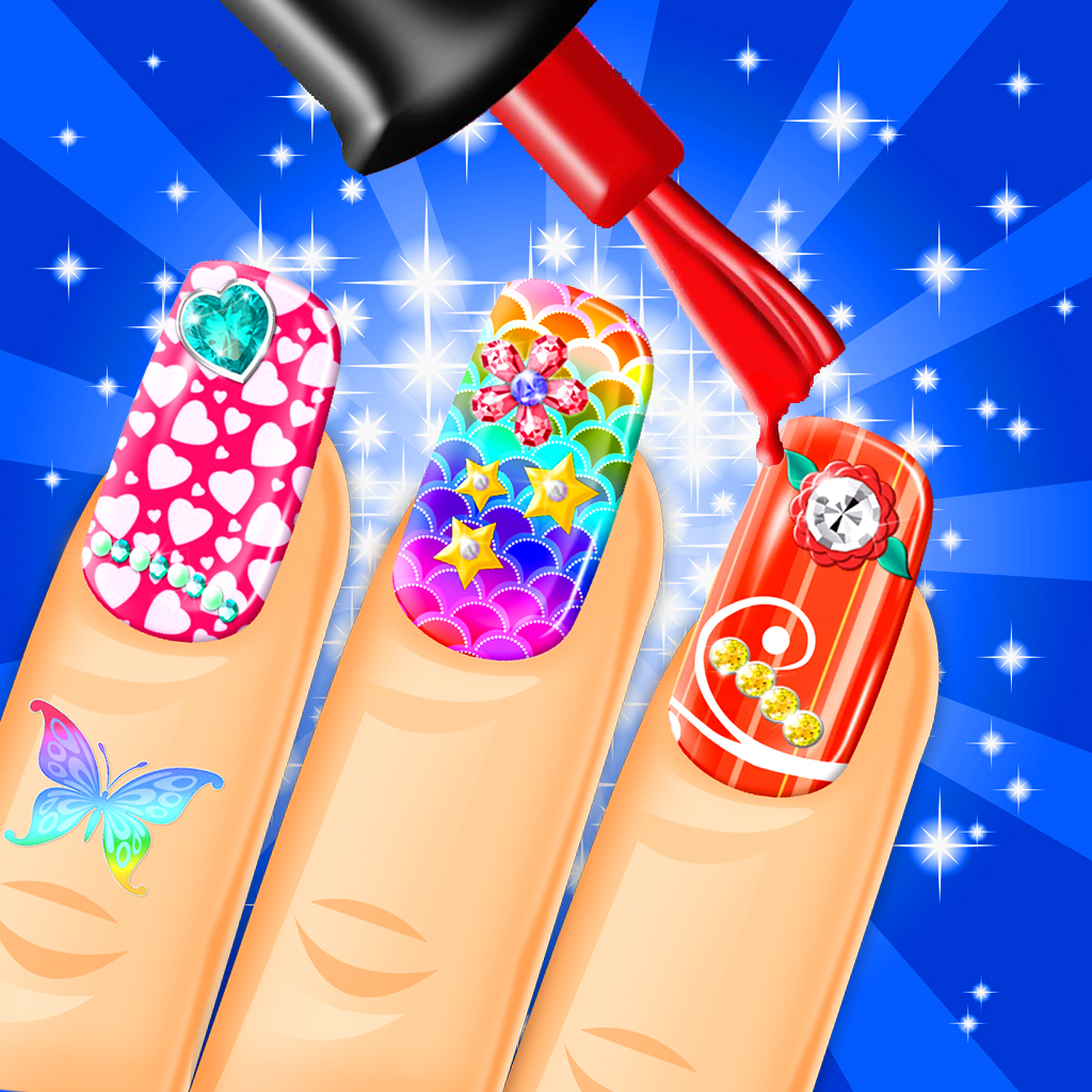 Princess Nail Salon Free – Superstar Fashion Makeover Game for Girls icon