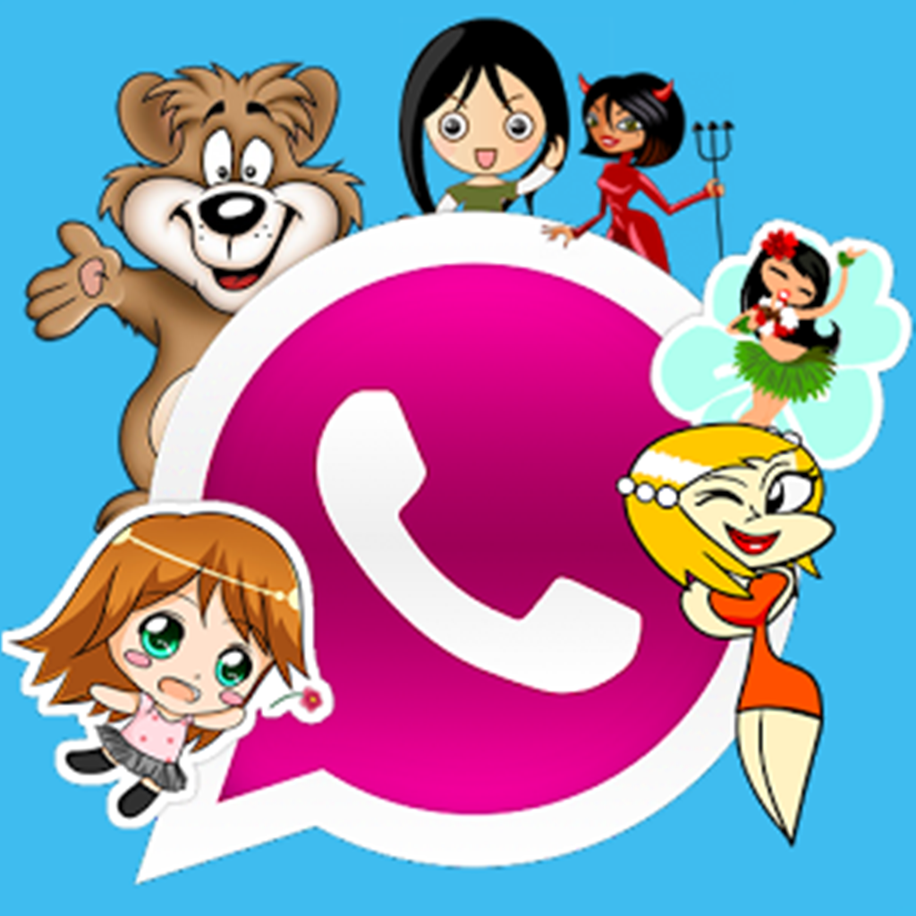 Stickers for WhatsApp, Viber, Telegram and other chat messengers icon