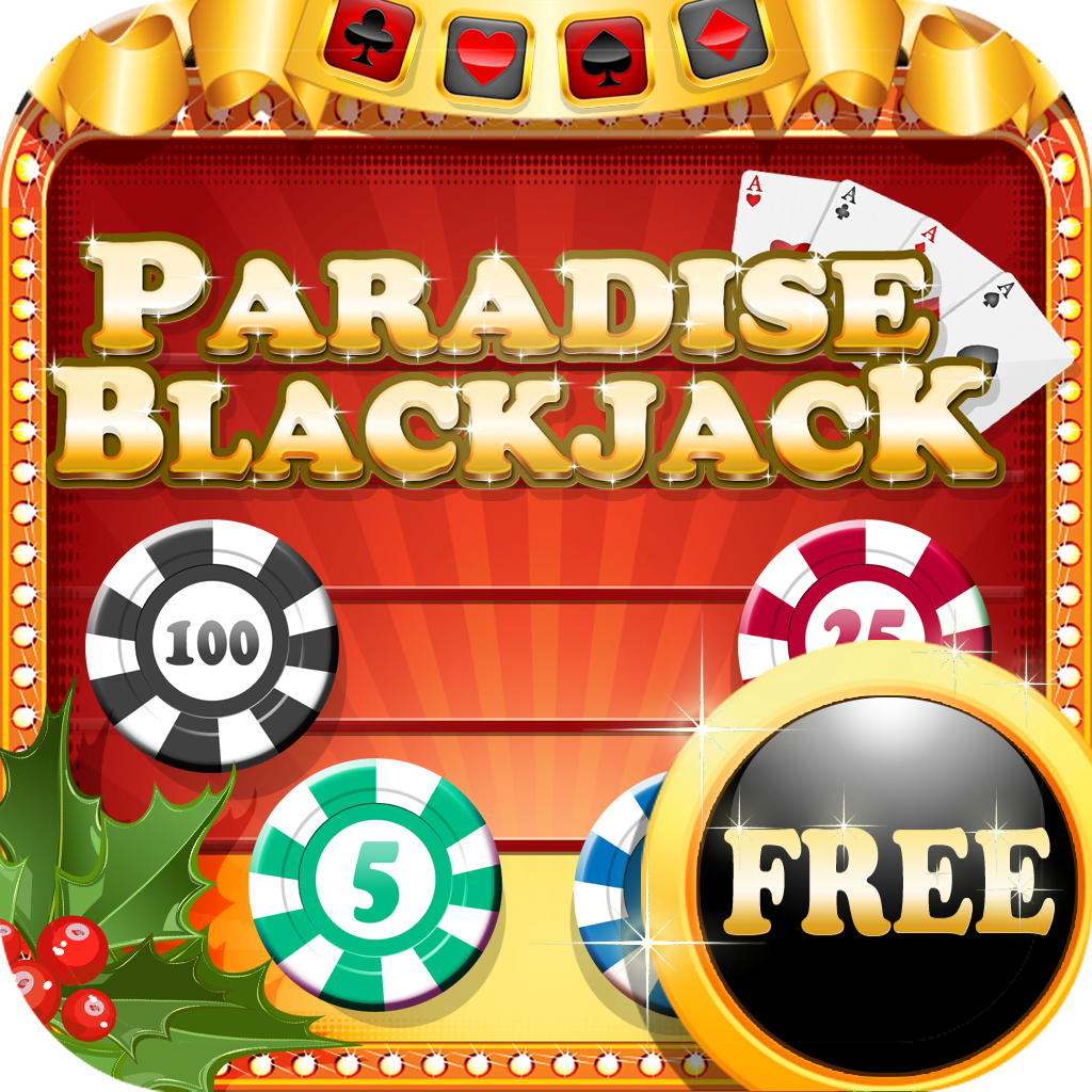 A Blackjack Game - Rodolph's Red Nose Casino Christmas Gift