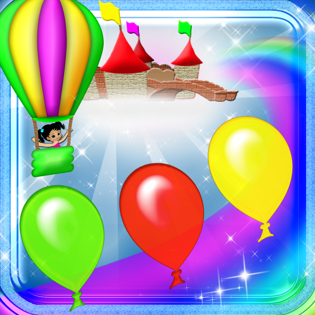 123 Colors Magical Kingdom - Balloons Learning Experience Simulator Game icon