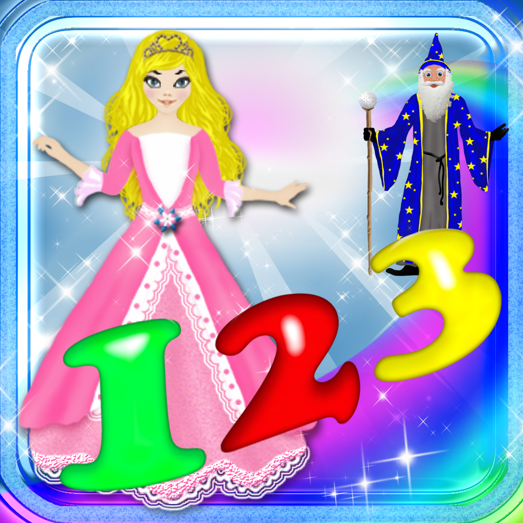 123 Numbers Magical Kingdom - Count Learning Experience Catch Game