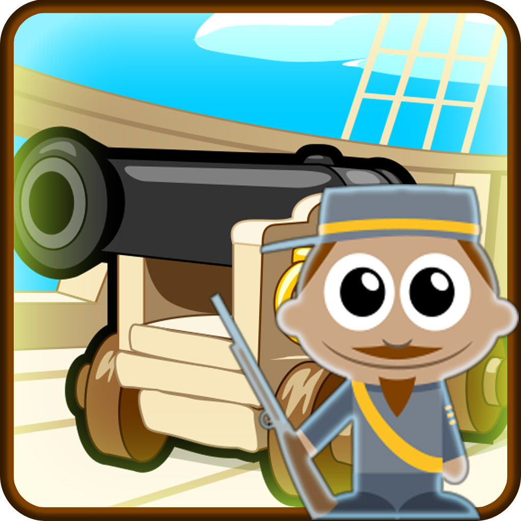 Cannons vs Soldiers Shooting Game
