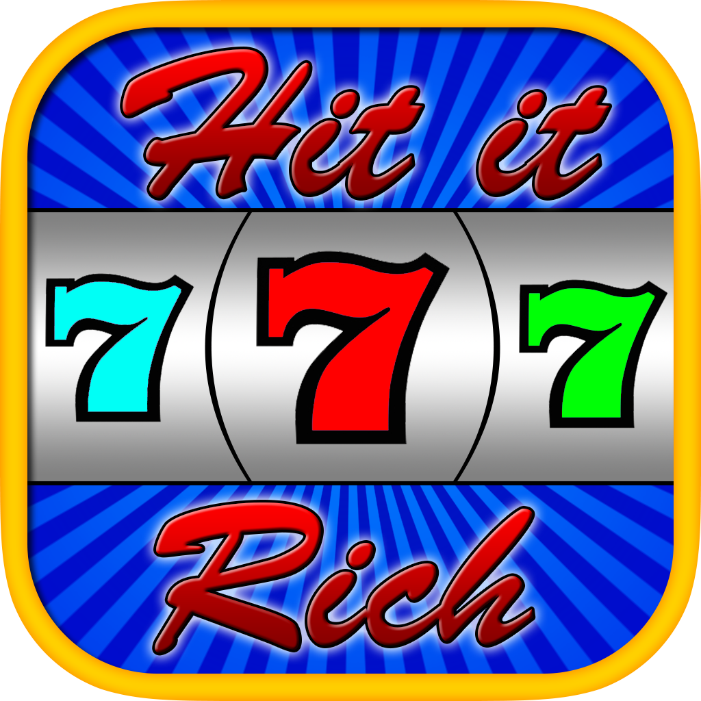Hit it Rich Slots - Free Casino Game icon