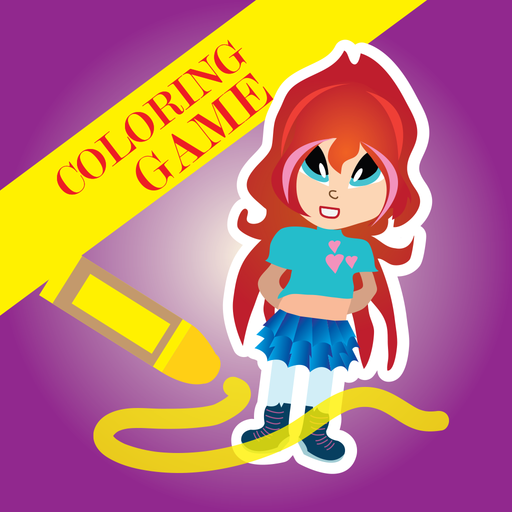 Coloring Book for Winx Club - Painting Version