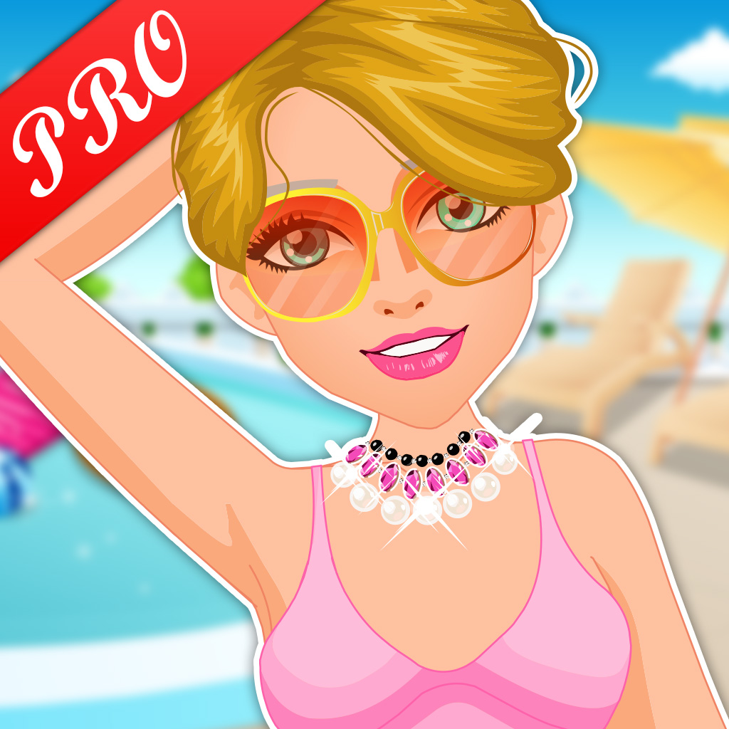 Shopaholic Pool Party Outfit DressUp icon
