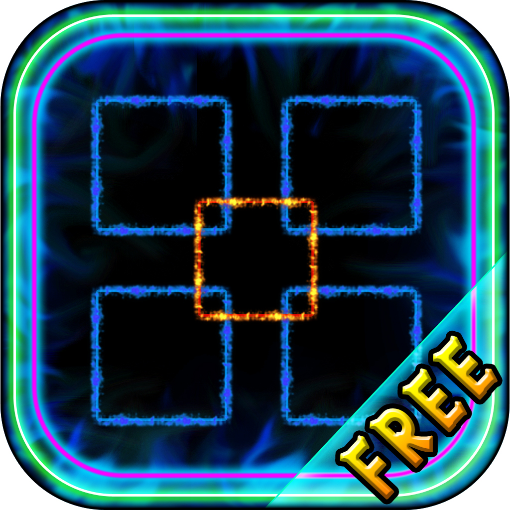 Flaming Square Free - Addictive Avoid Game icon