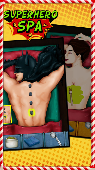 Superheroes Beauty Spa - Amazing Super Hero Black Spa Makeover Salon Games for Kids & Boys Screenshot on iOS
