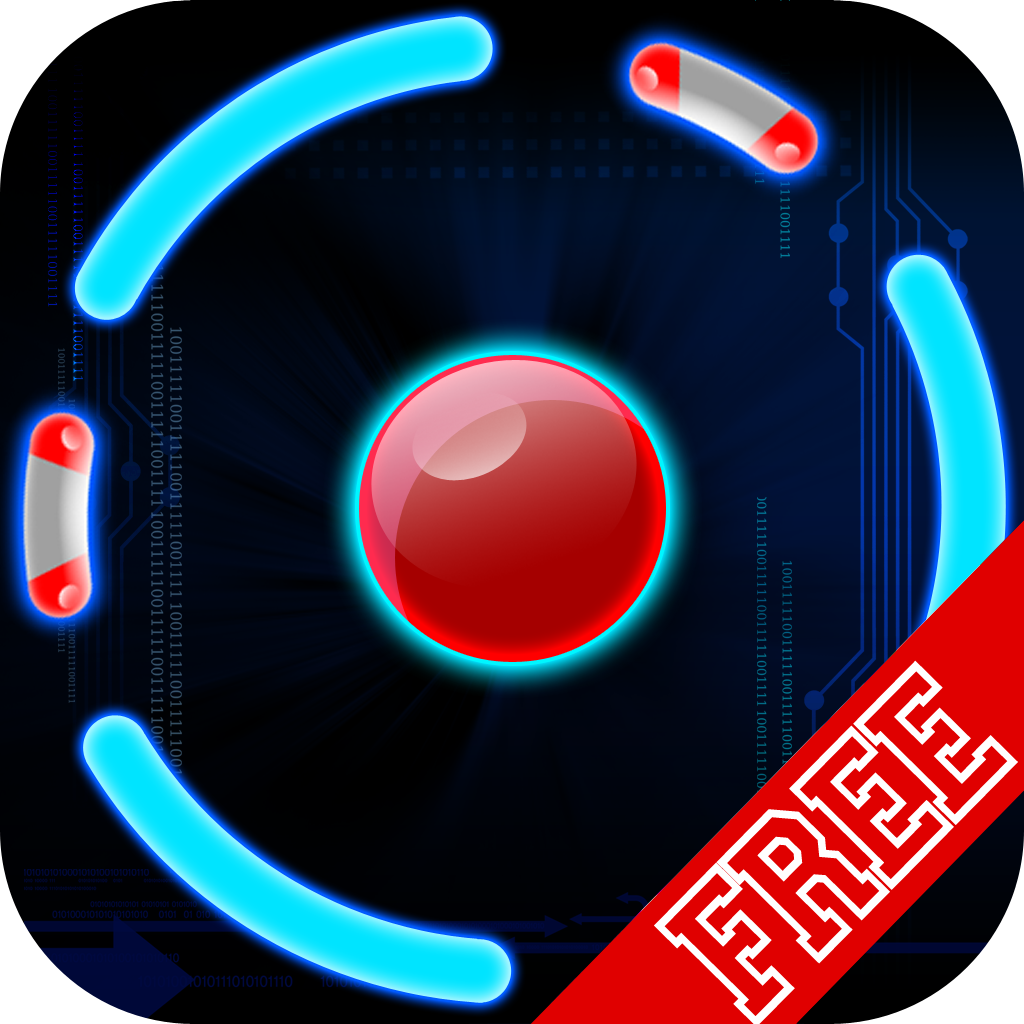Escape Droid FREE -  Circle Zone Exit Holes & Noid Droid Ball icon