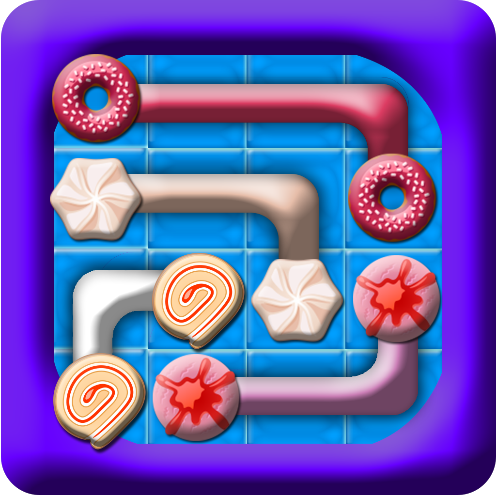 A delicious jelly flow brain puzzle game icon