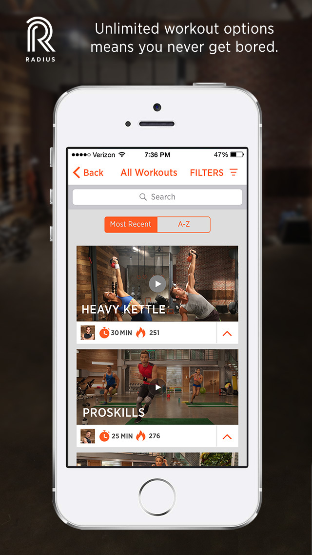 Radius Fitness screenshot-3