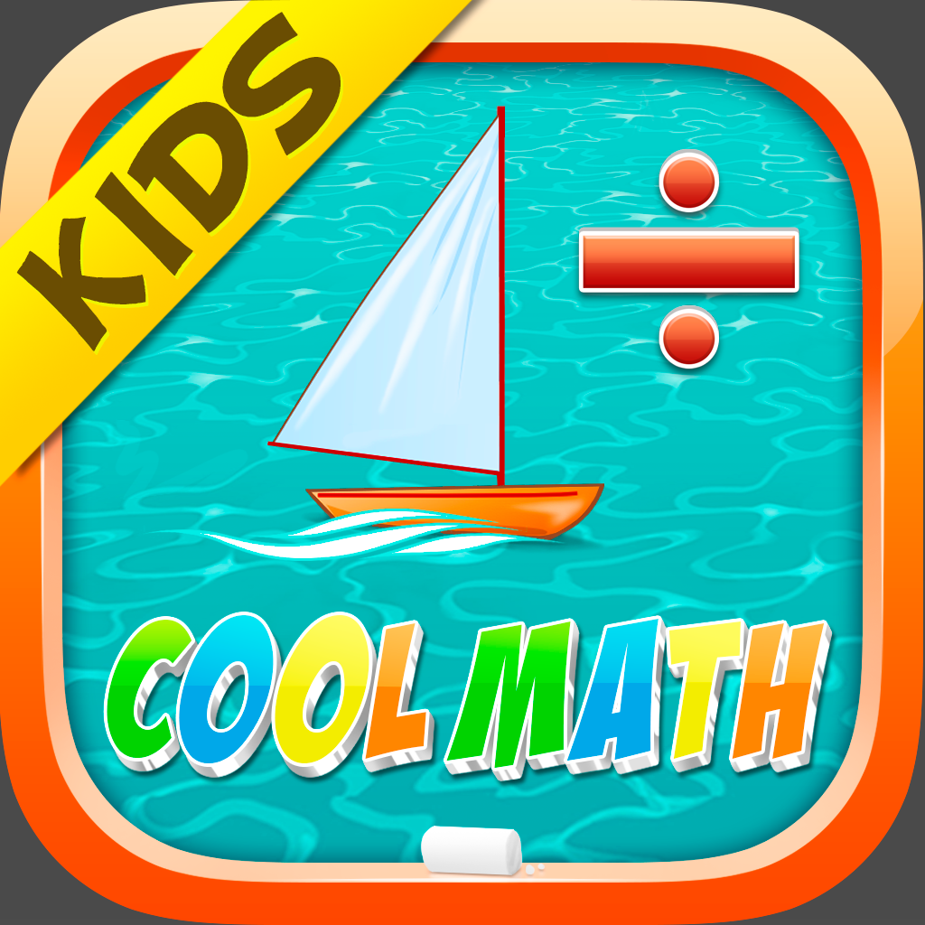Sailboat Math Race - Division for kids icon