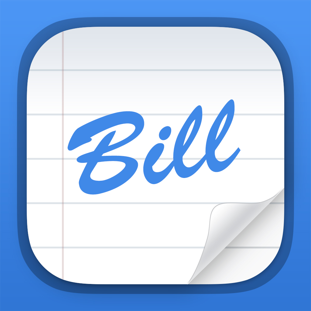 Bill Keeper Pro for iPad