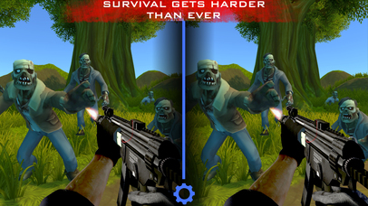 Monster Zombie Invasion Season 2 - Mobile VR Screenshot on iOS
