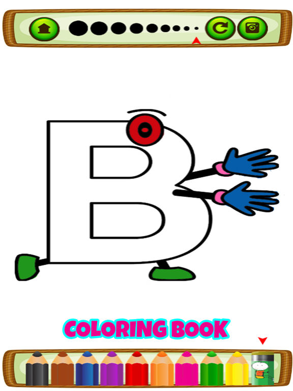 App Shopper: ABC & Number Kids Coloring Book Vocabulary Puzzle (Games)