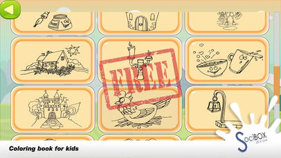 Cake Game For Kids - Cake Coloring Screenshot on iOS
