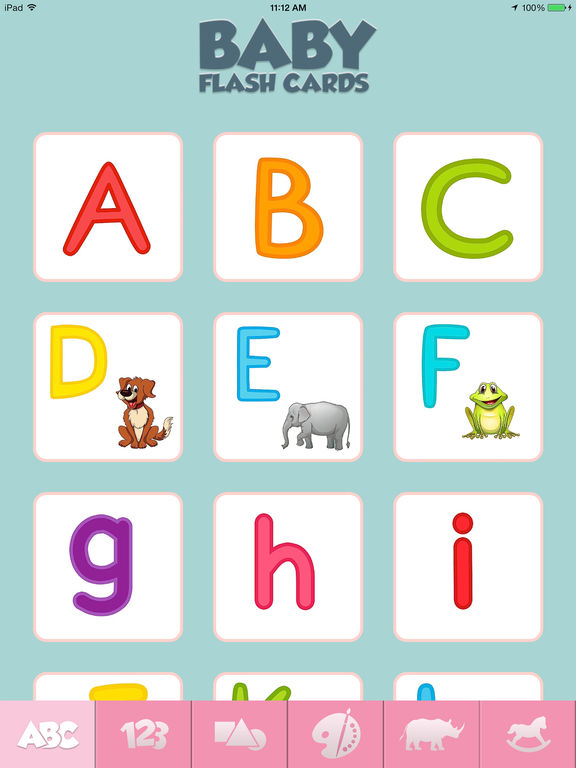 App Shopper: Baby Flash Cards Game Learn Alphabet Numbers ...