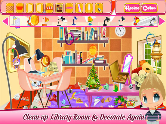 App Shopper: Teacher Classroom Clean Up Play, School Decor Wash (Games)