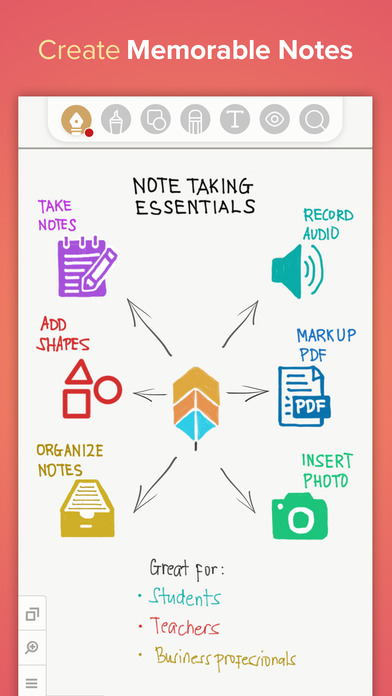 Whink - Note taking, Annotate & Record Lectures Screenshots
