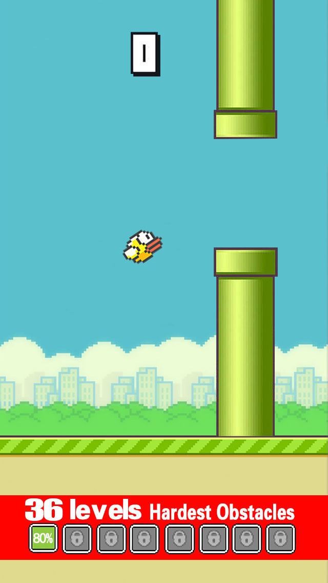 the real flappy bird online