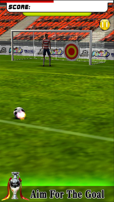 Perfect Penalty Football Kicks - Real Soccer Goal Shootouts Screenshot on iOS