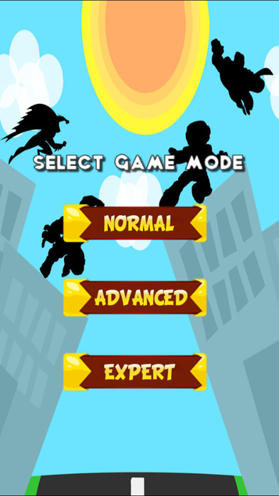 Find Super Hero Shadow Game Free to Play Screenshot on iOS
