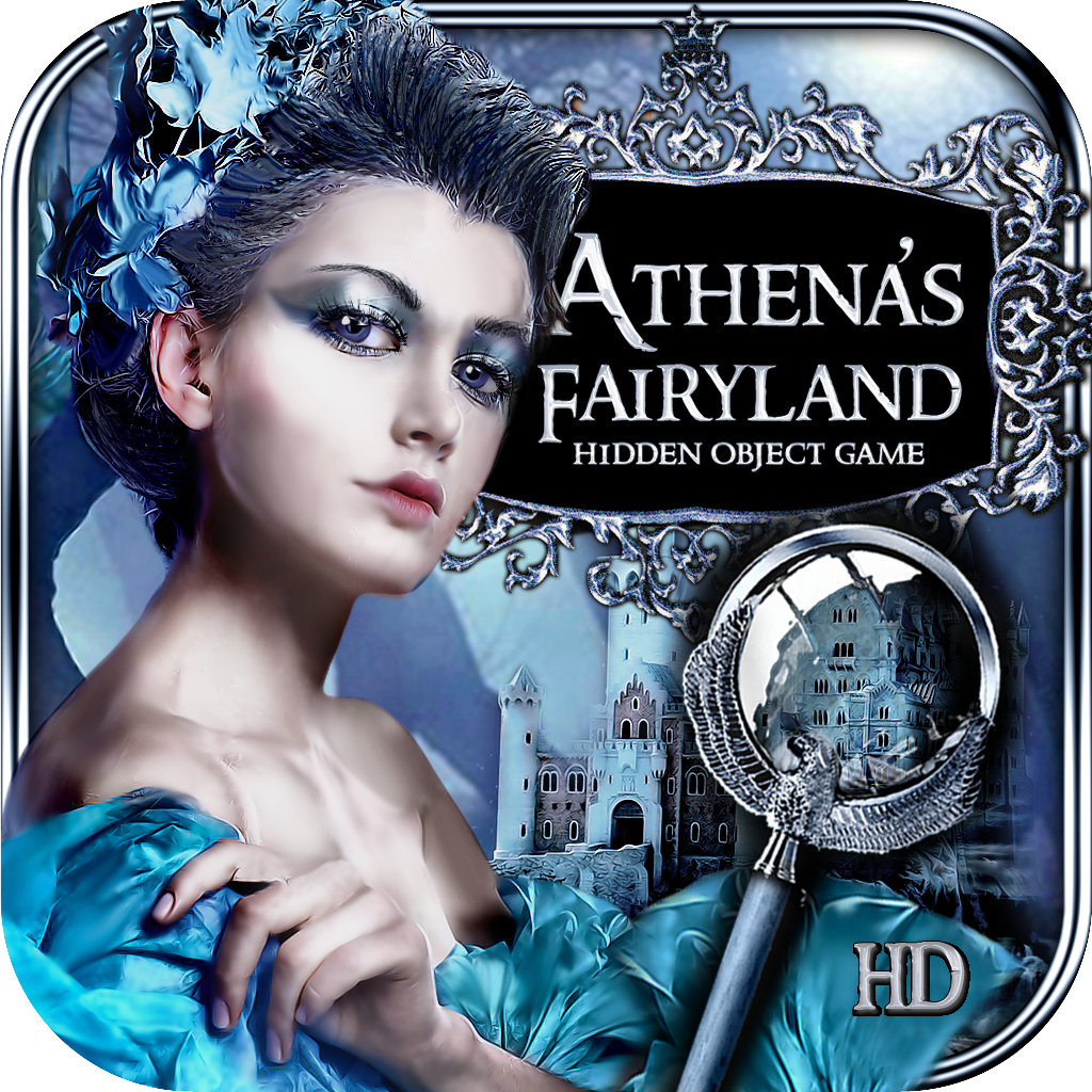 Athena's Fairyland HD - hidden objects puzzle game icon